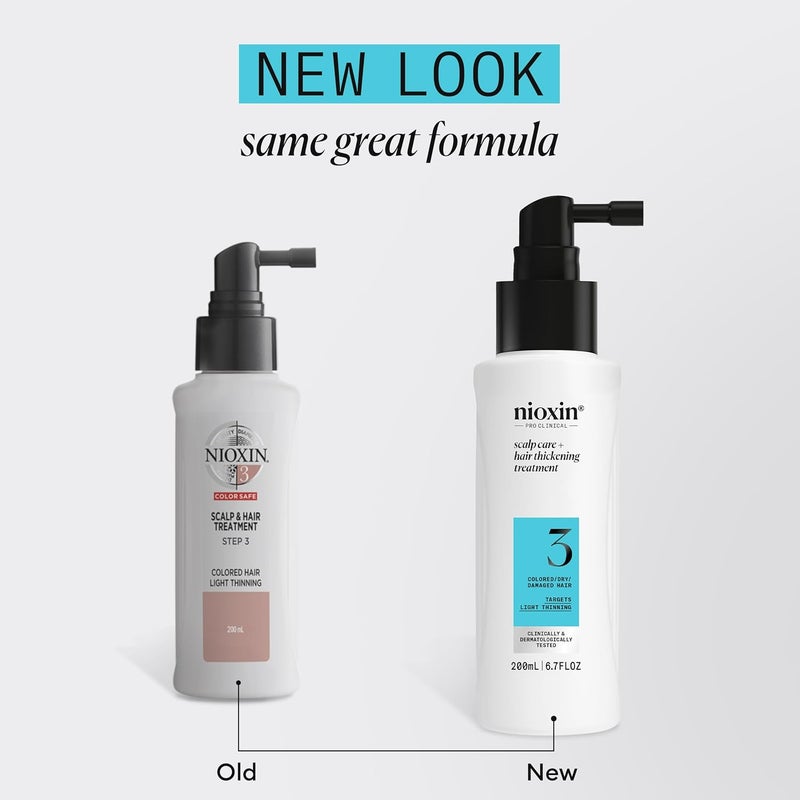 Nioxin علاج نيوكسين نظام 3 لفروة الرأس والشعر القابل للتطبيق - Image 2